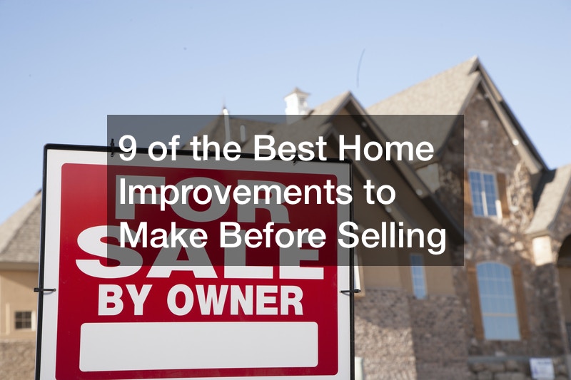 home improvements to make before selling