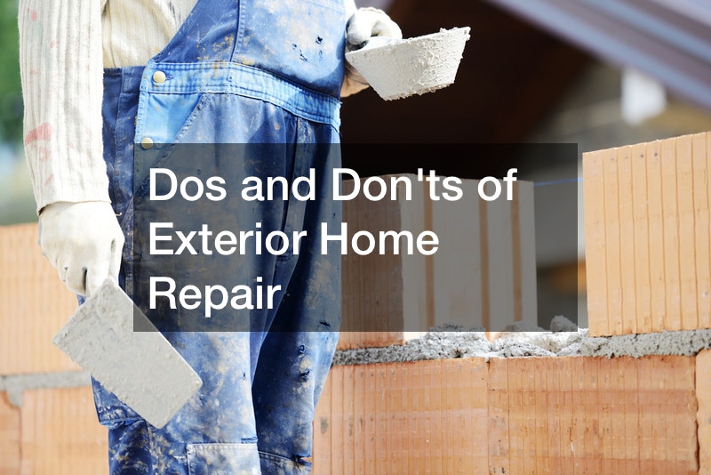 DIY exterior home improvements